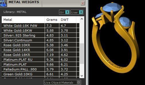 Three Stone Ring Hug 3D print model_2