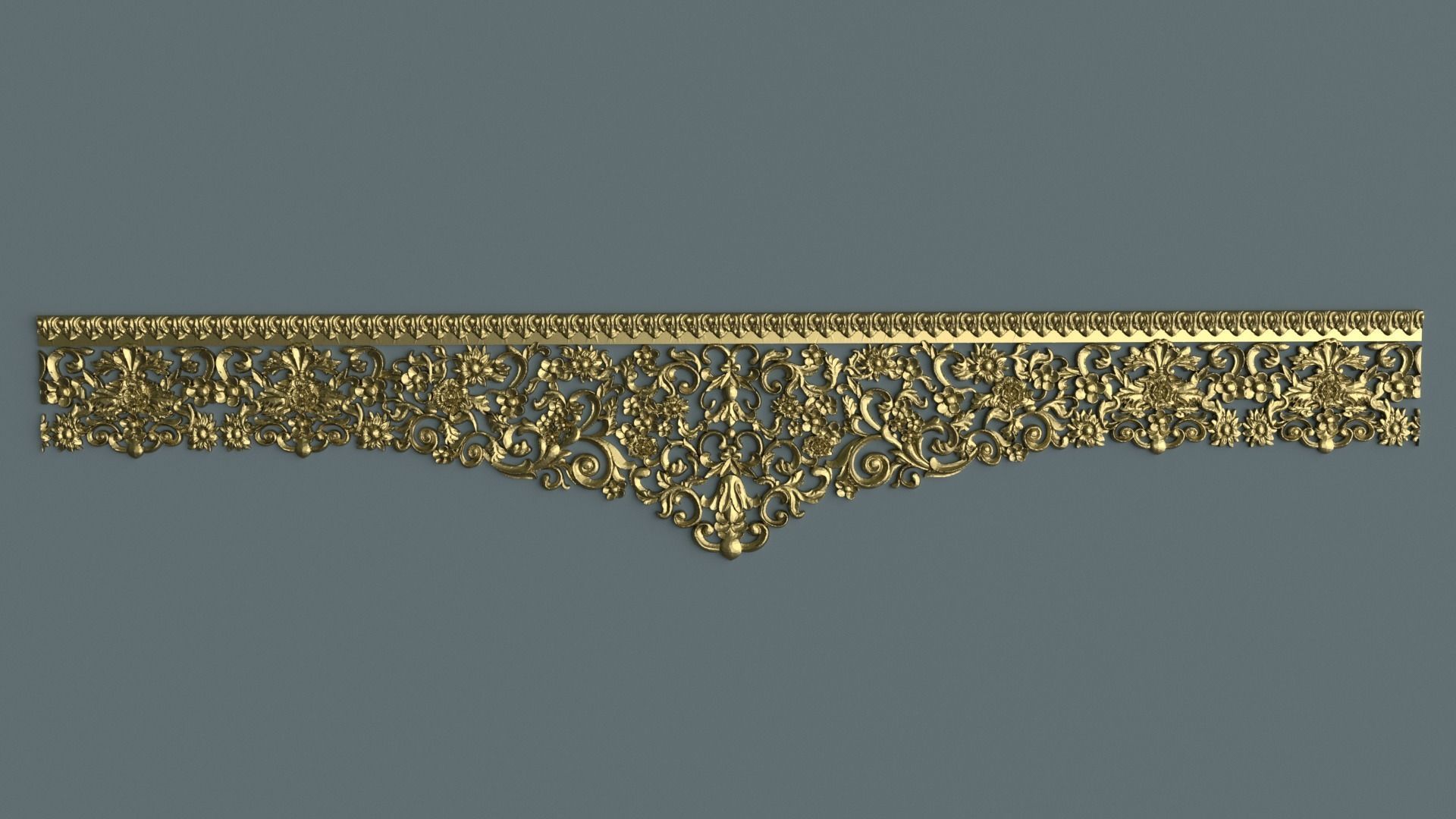 Carved decor CNC model 3D model 01 3D model_3