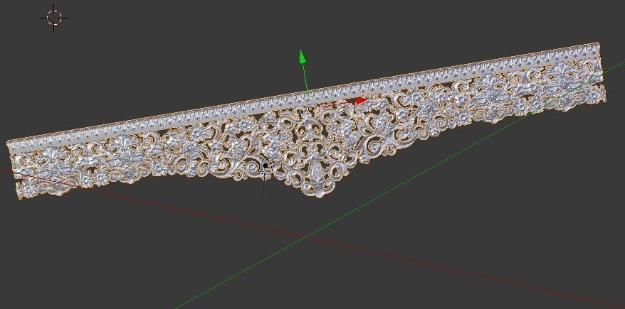 Carved decor CNC model 3D model 01 3D model_5