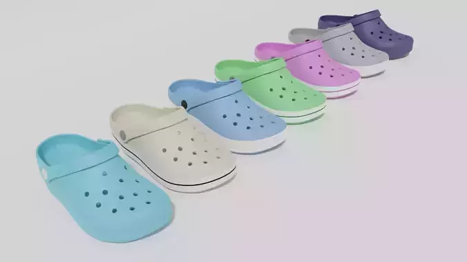 Crocs 3D model