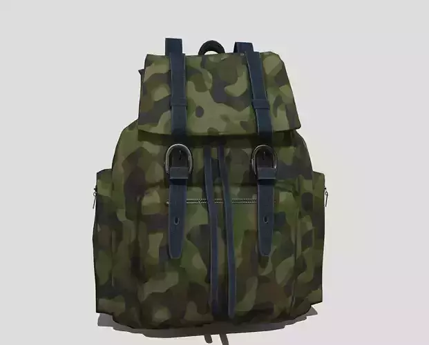 Military camouflage backpack 