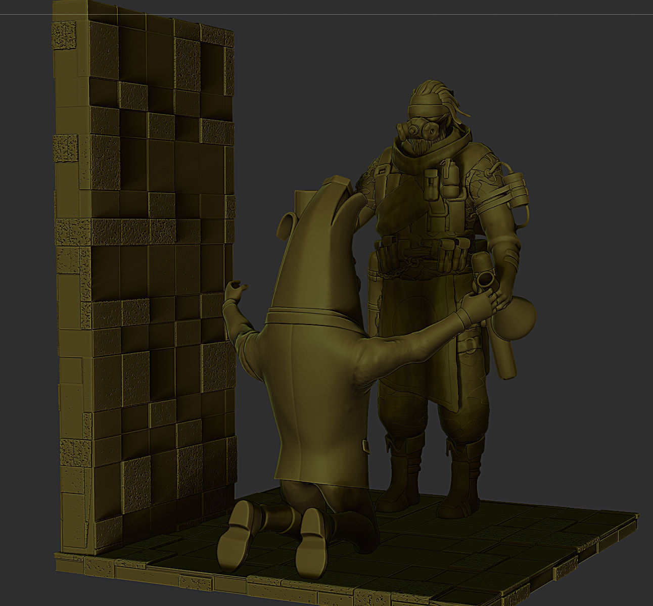 ApexLegends Caustic 3D print model_2