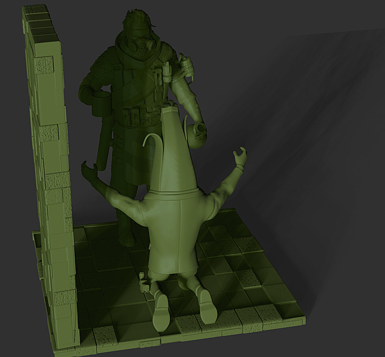 ApexLegends Caustic 3D print model_1