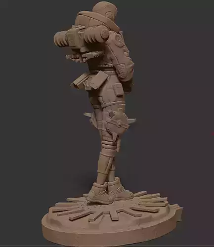 ApexLegends Wattson 3D print model
