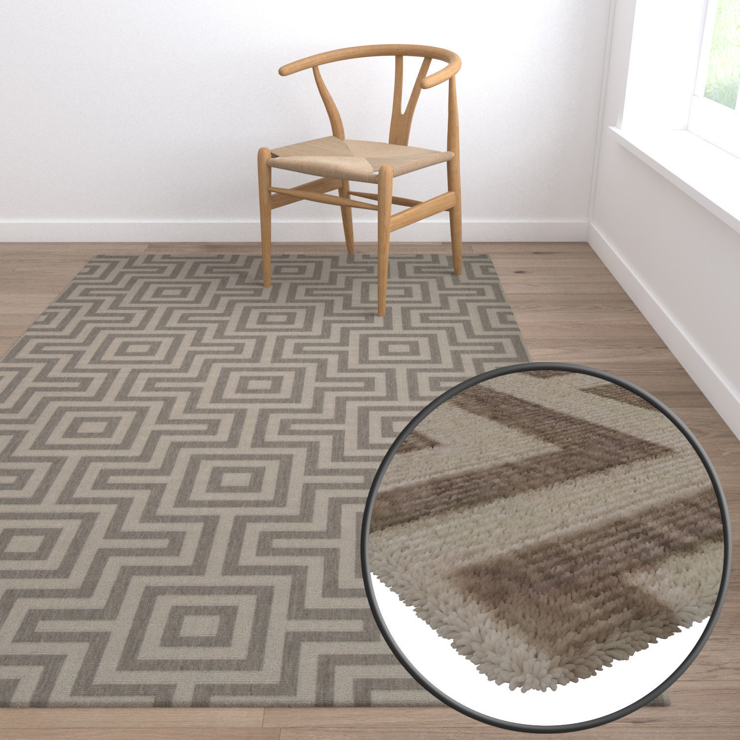 Rug Set 786 3D model_5