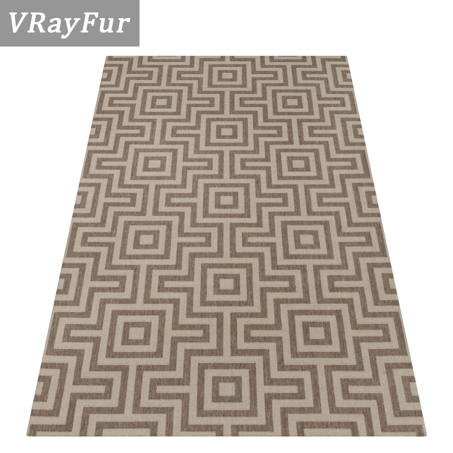 Rug Set 786 3D model_2