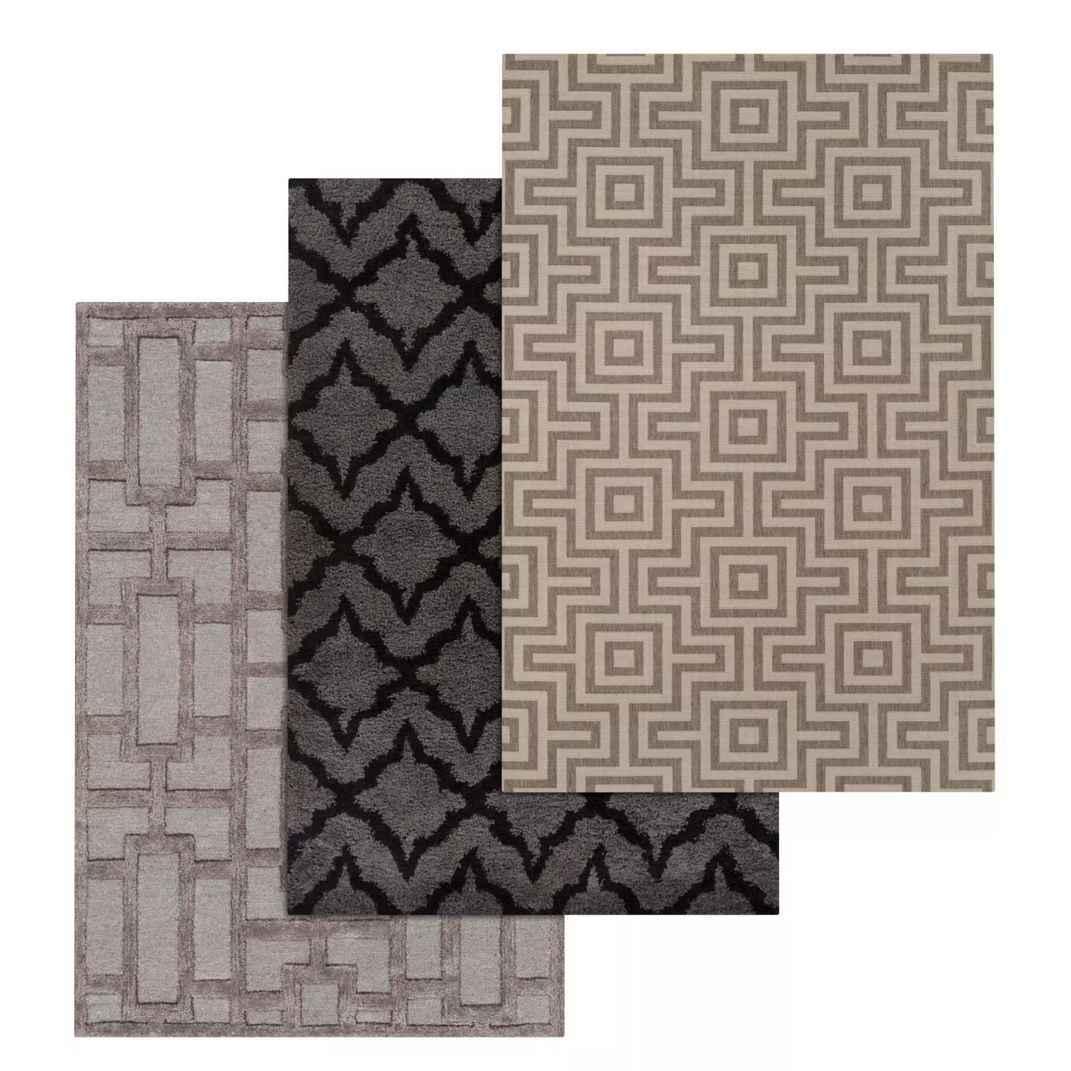 Rug Set 786 3D model_0