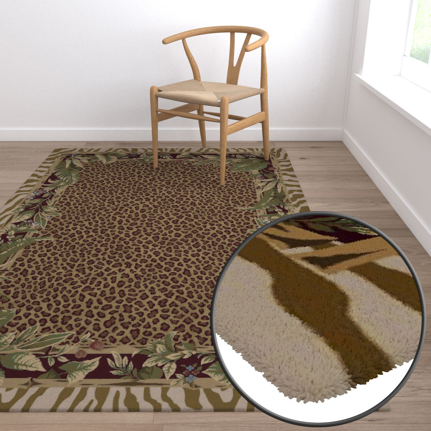 Rug Set 788 3D model_5