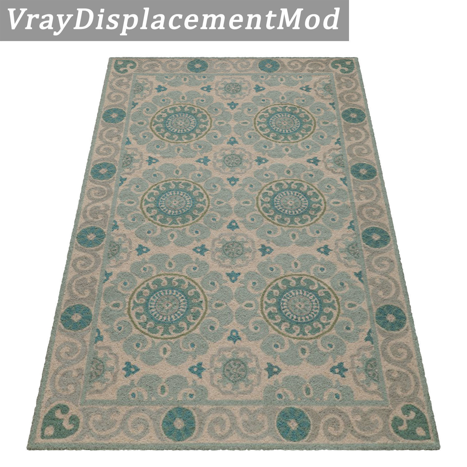 Rug Set 790 3D model_3