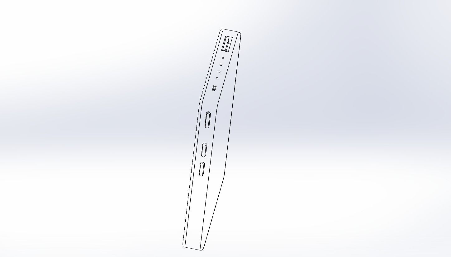 power bank mock up 3d model 3D model_11