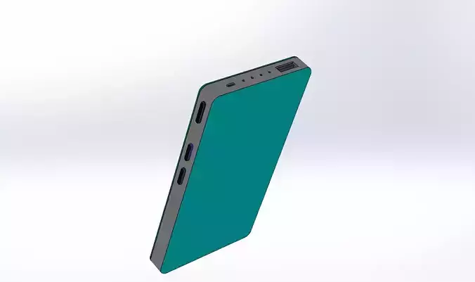 power bank mock up 3d model 3D model