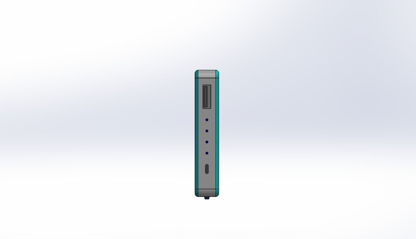 power bank mock up 3d model 3D model_4