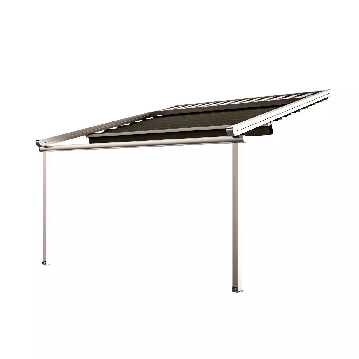 Motorized Pergola 5 nickel matte 3D model