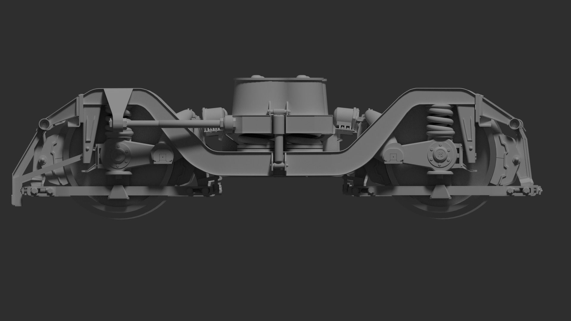TRAIN BOGIES 3D model_4