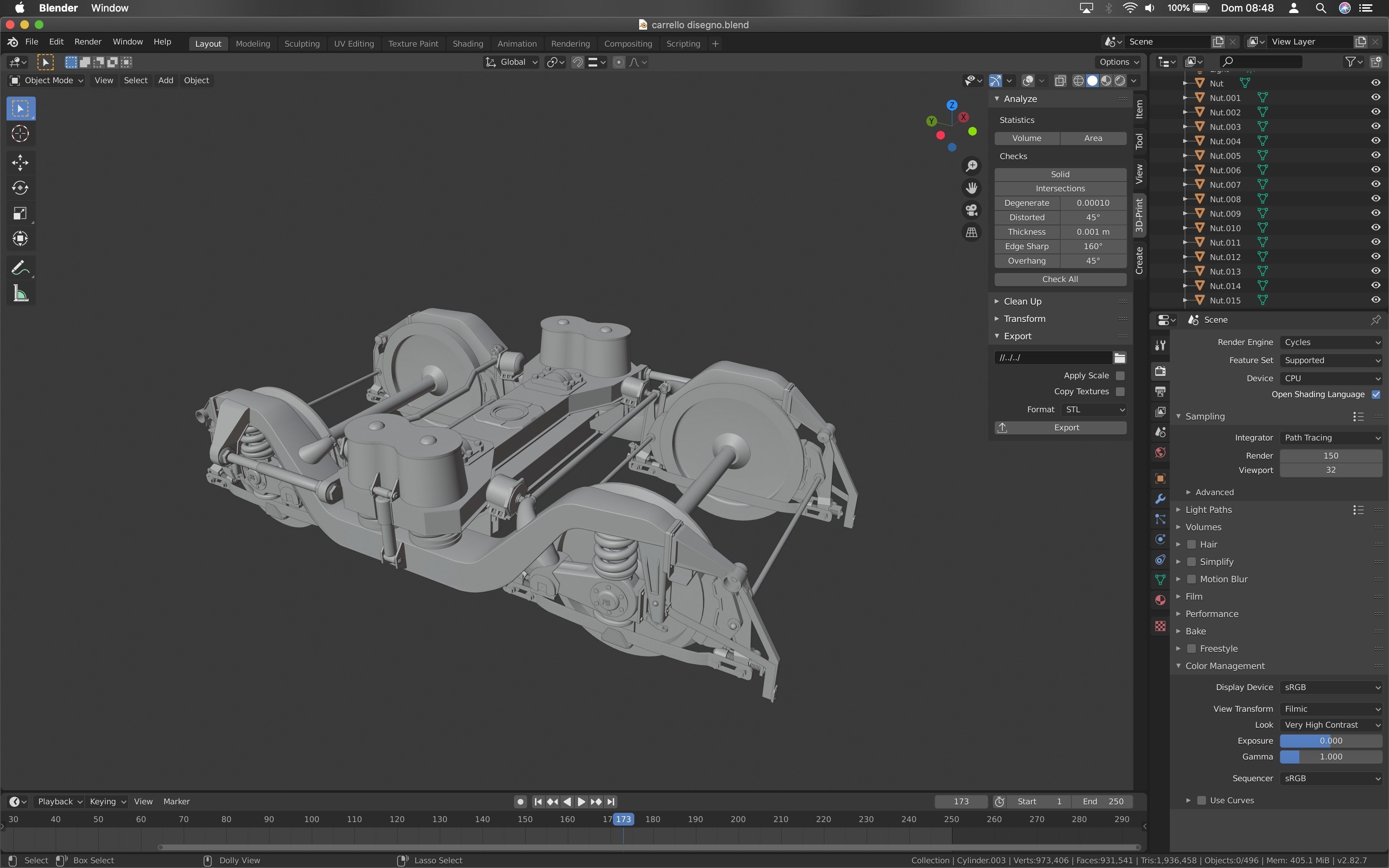 TRAIN BOGIES 3D model_5