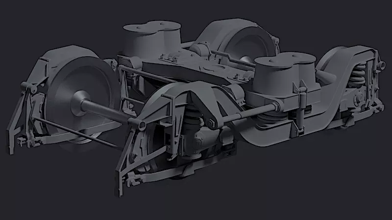 TRAIN BOGIES 3D model_0