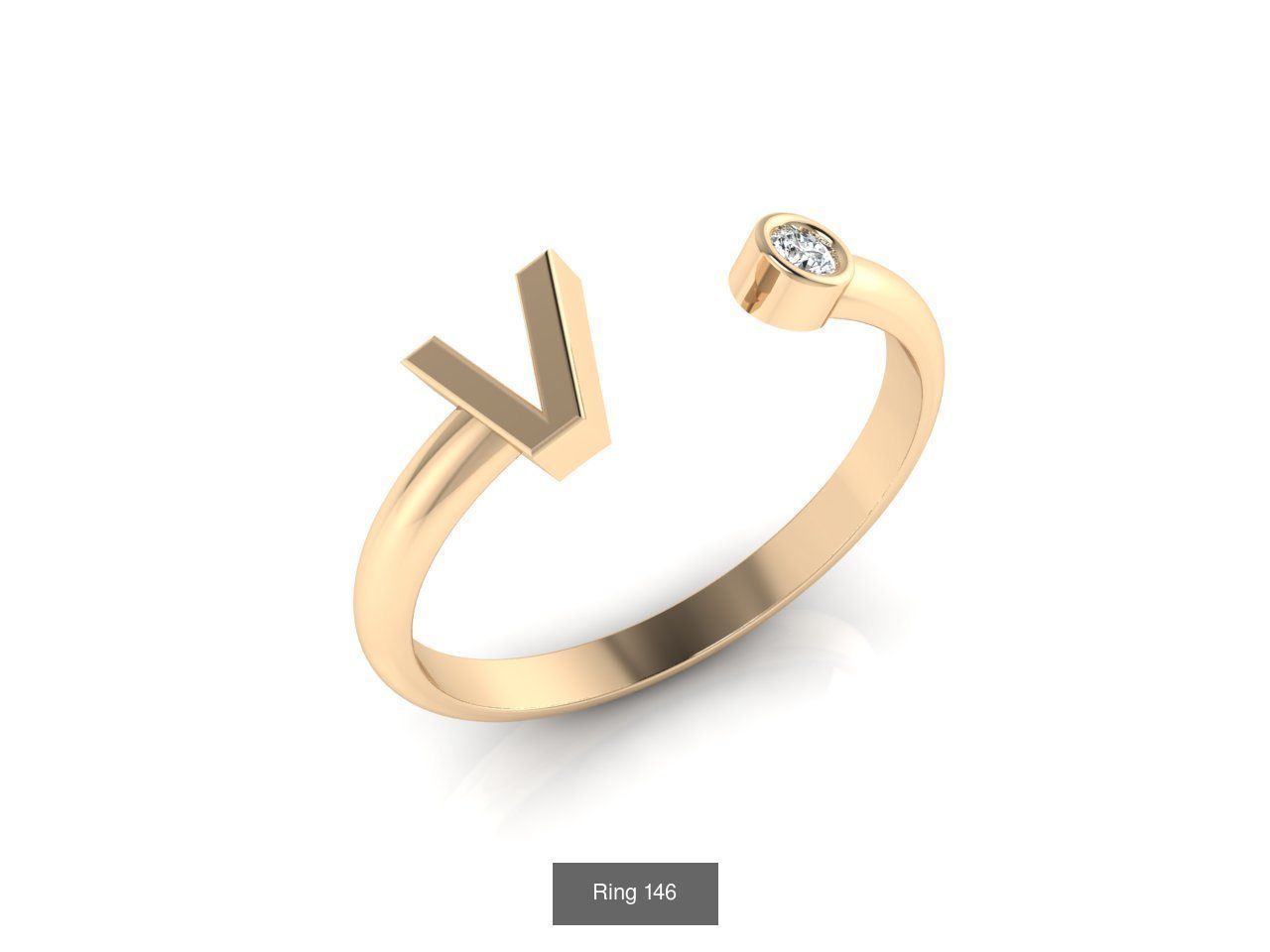 Collection 22 Alphabet ring _23