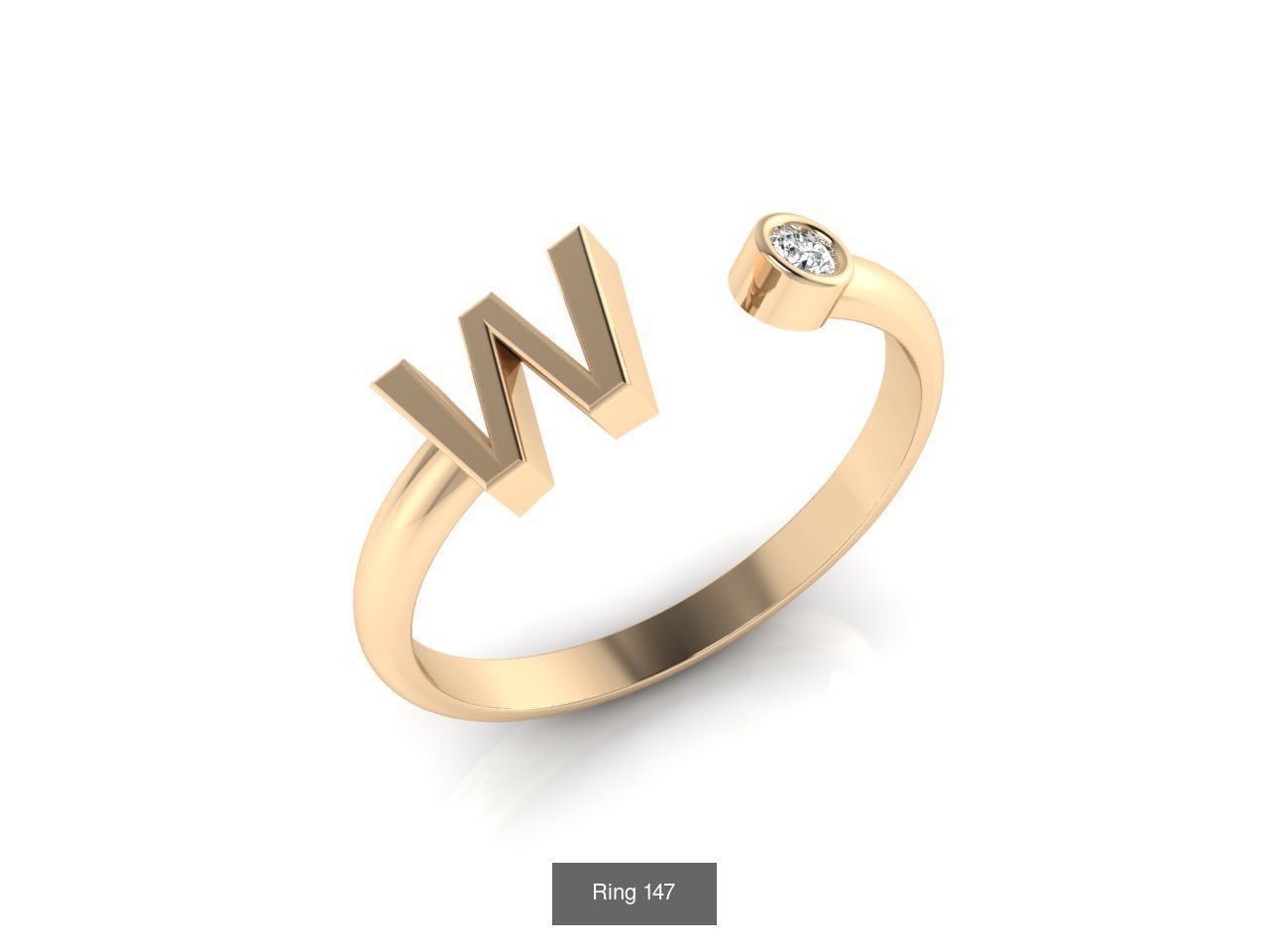 Collection 22 Alphabet ring _24