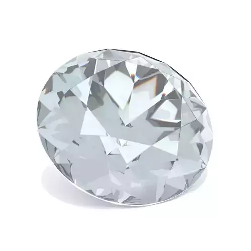 Diamond Gem - Brilliant Cut 3D print model