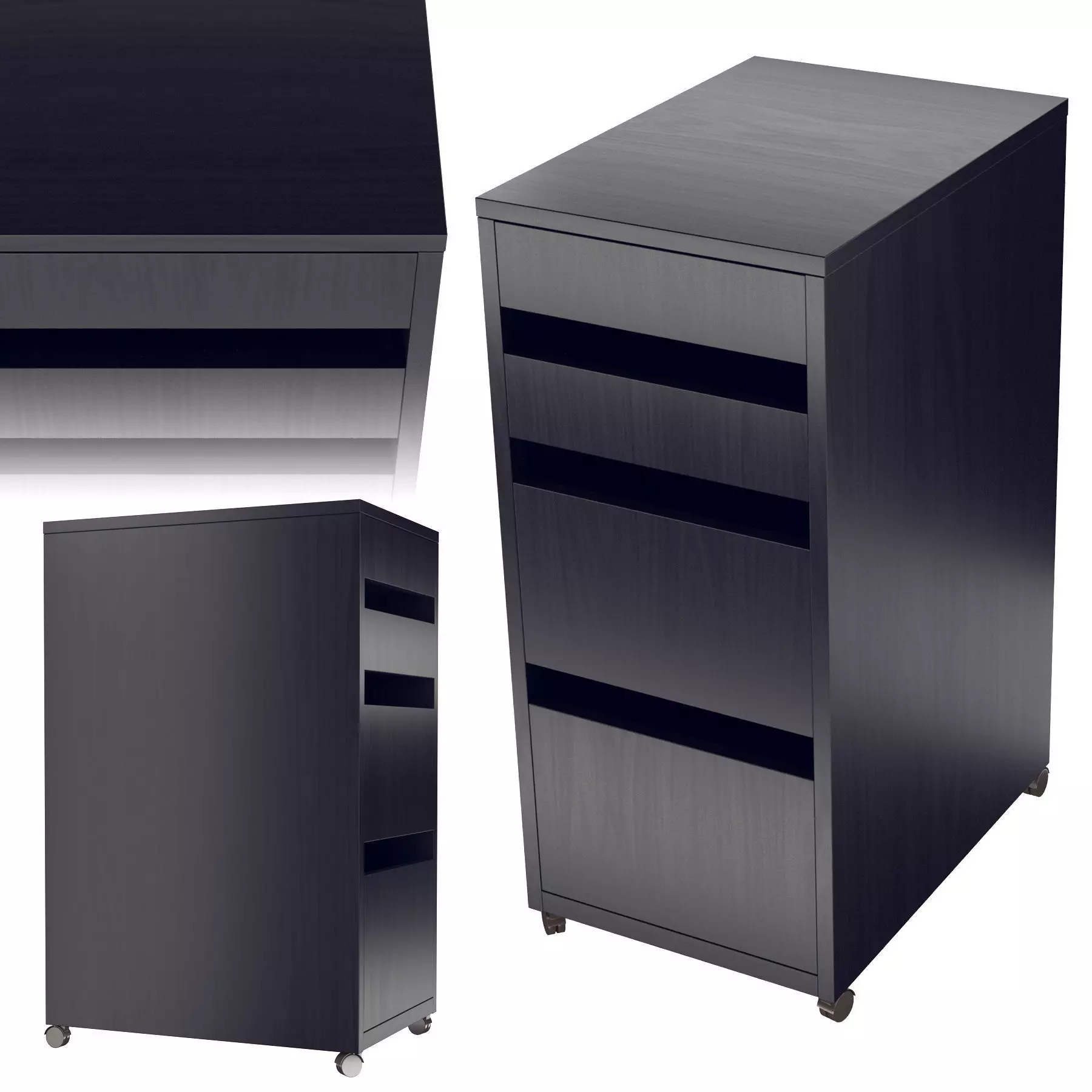 MICKE stand 2 colors 3D model_0