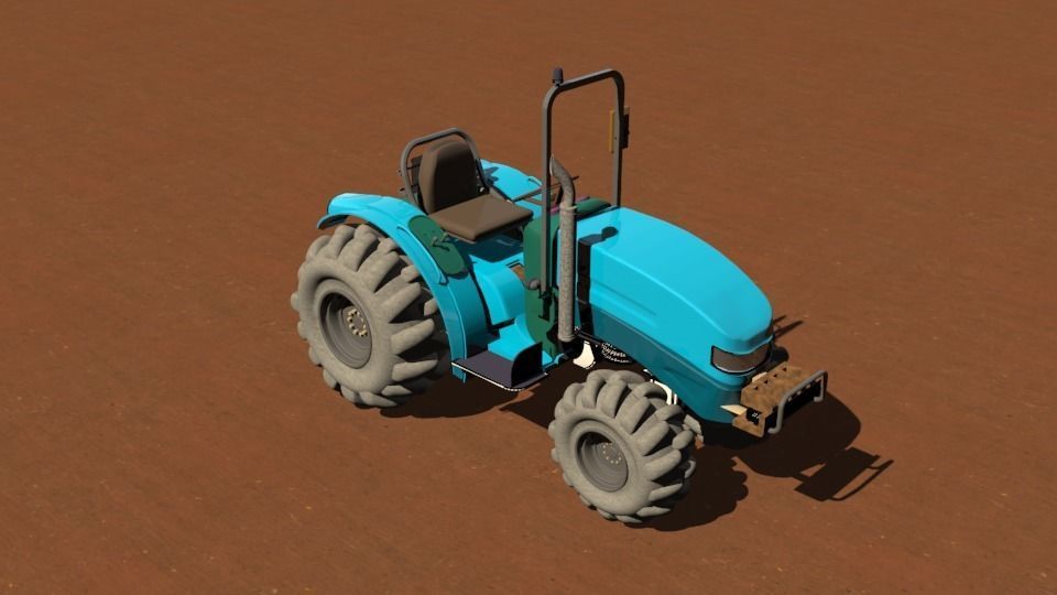 The Tractor 3D model_7