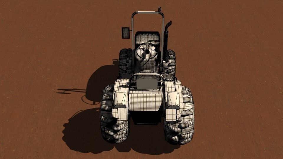 The Tractor 3D model_19