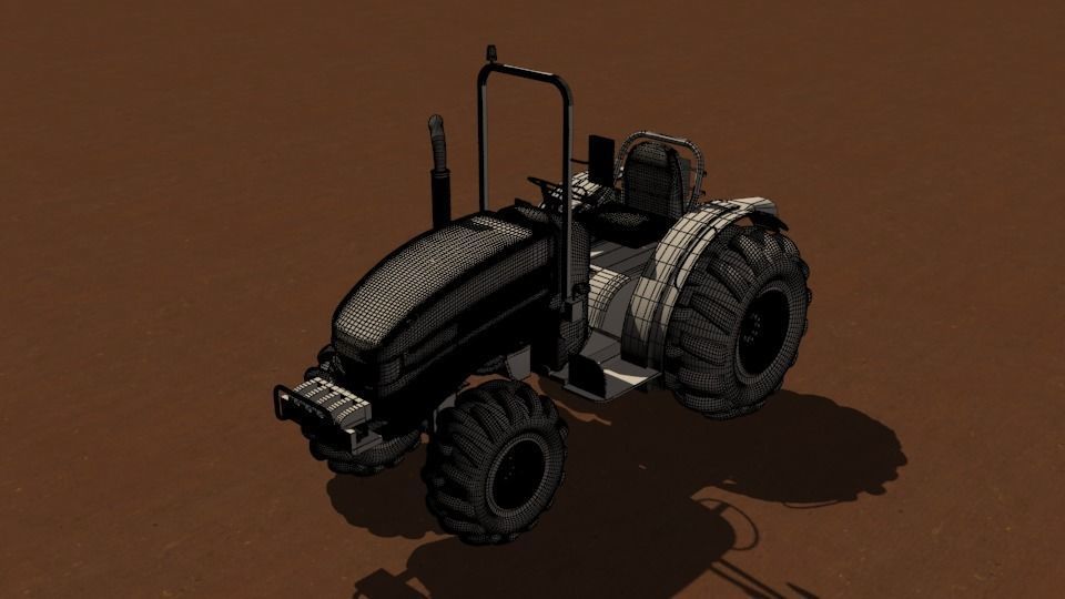 The Tractor 3D model_16