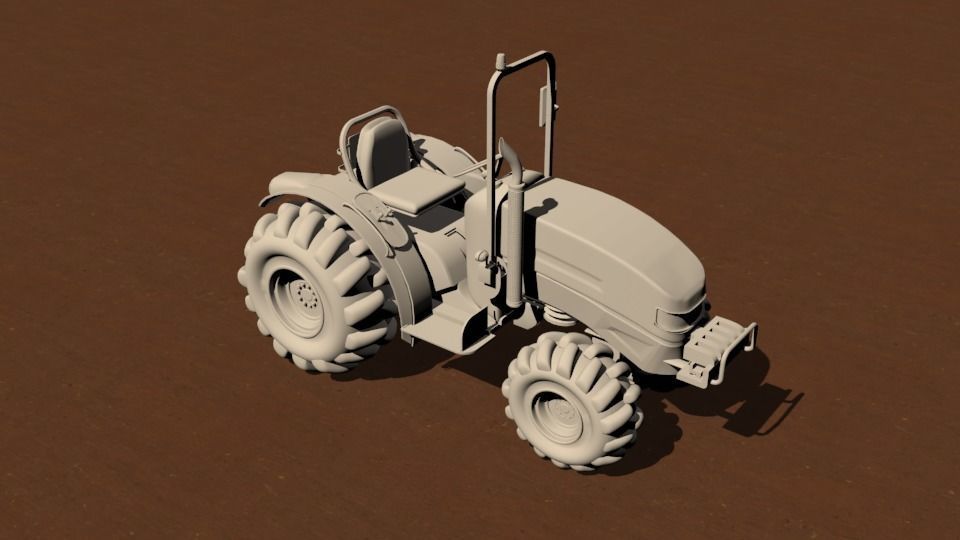 The Tractor 3D model_15