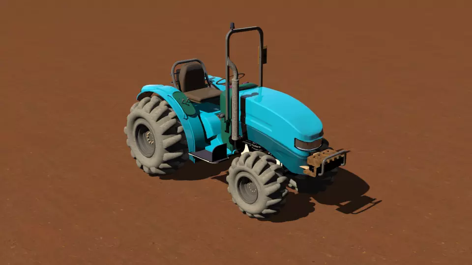 The Tractor 3D model_0