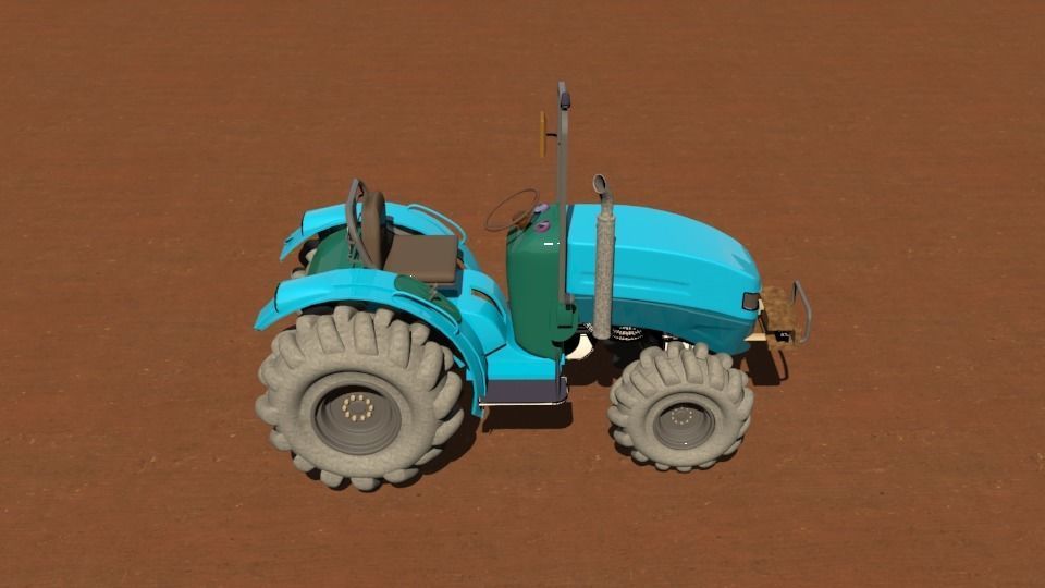 The Tractor 3D model_8