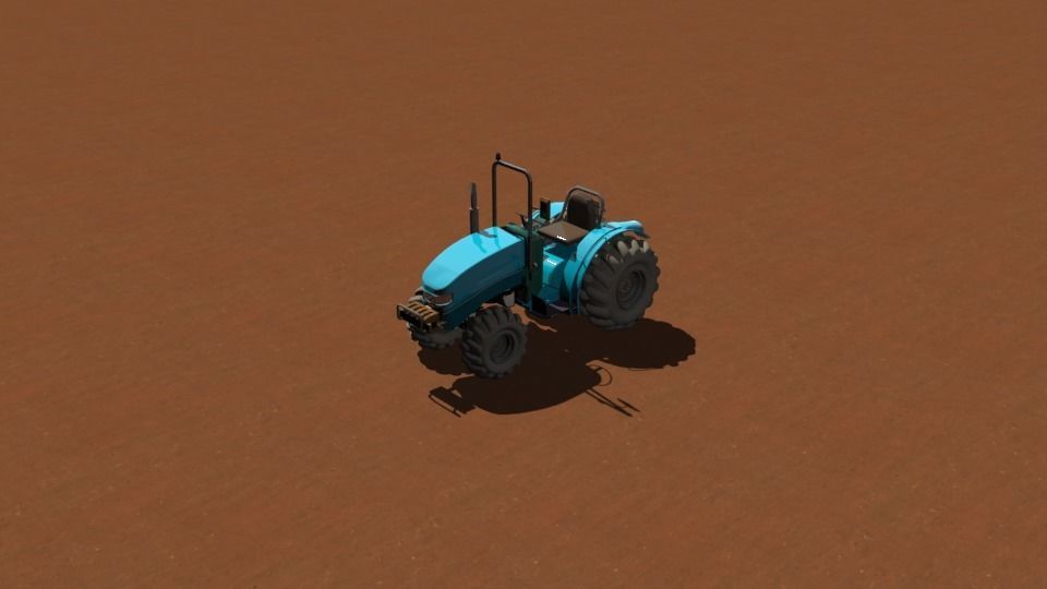 The Tractor 3D model_4
