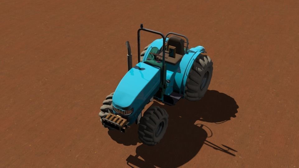 The Tractor 3D model_6