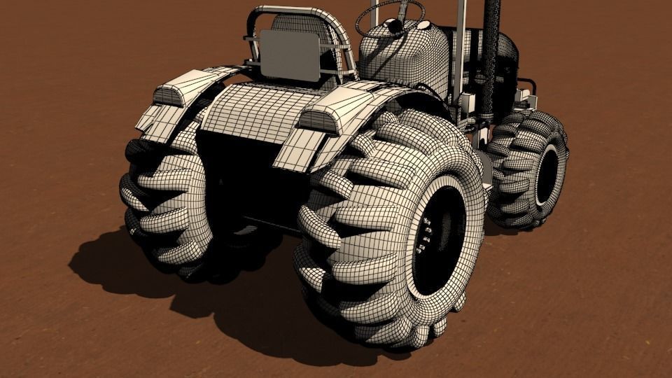 The Tractor 3D model_21