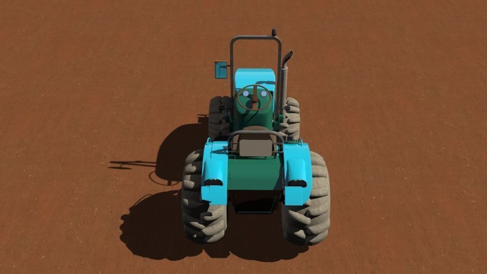The Tractor 3D model_9