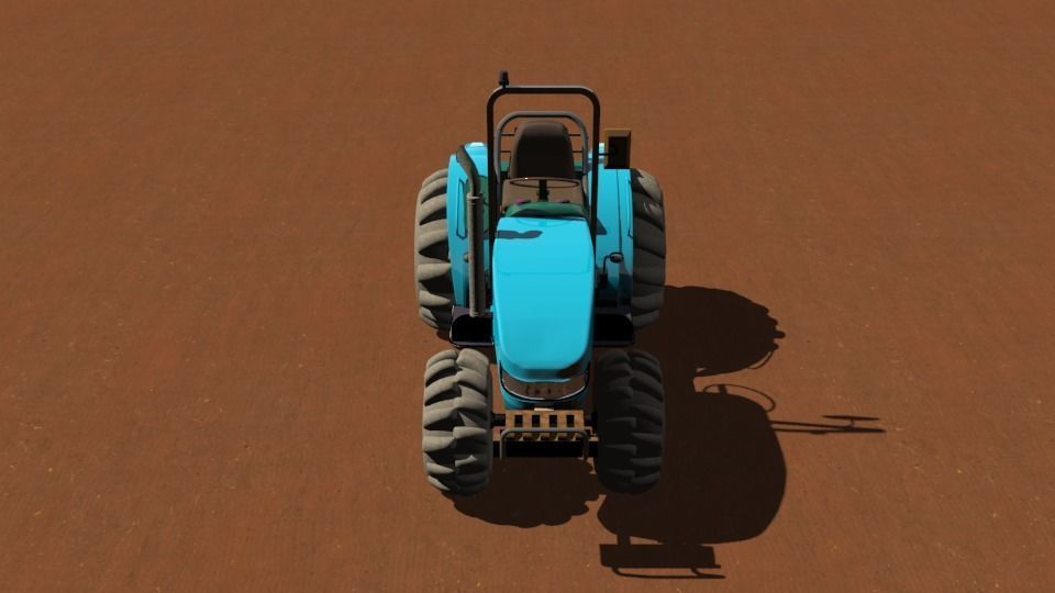 The Tractor 3D model_5