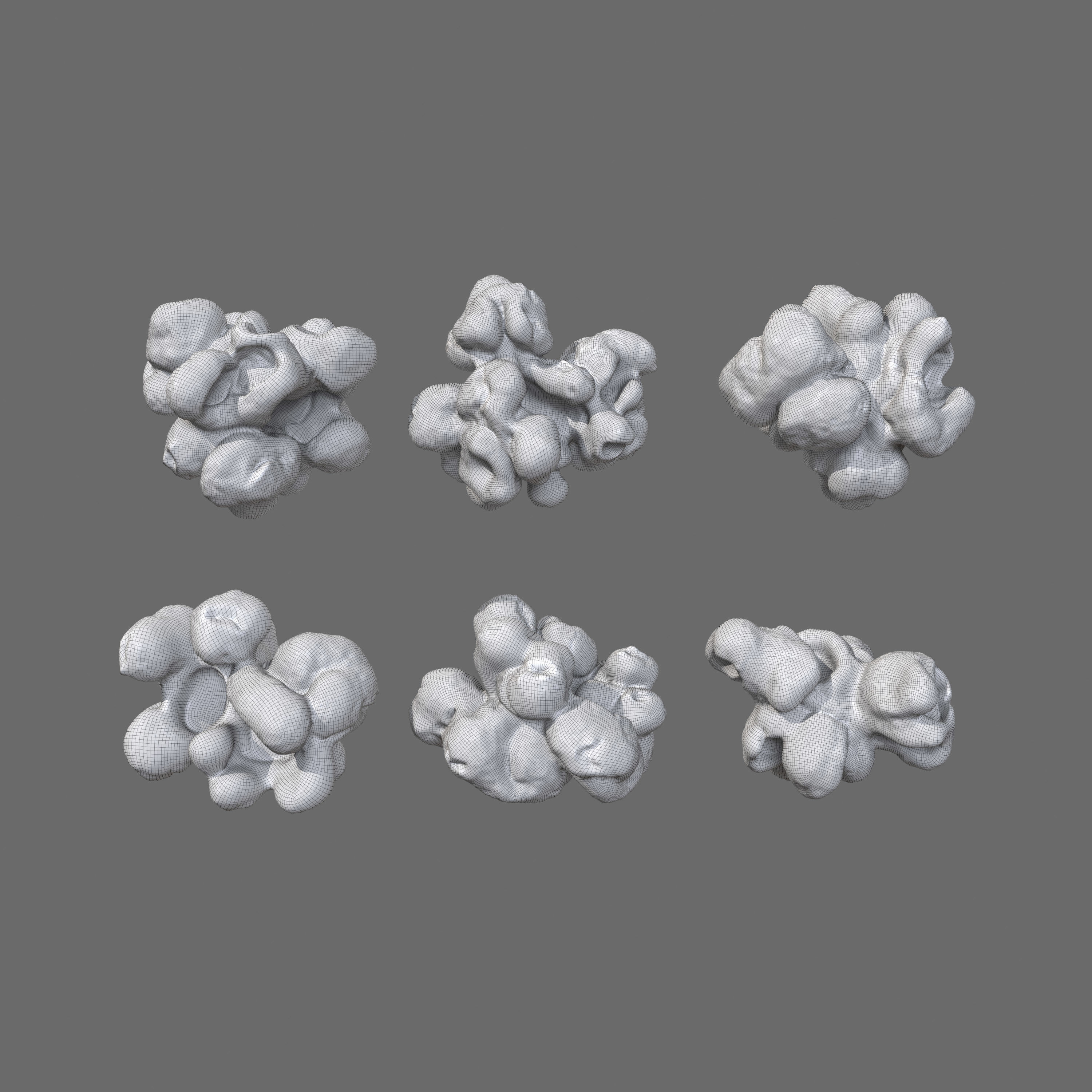 Popcorn 3D model_4