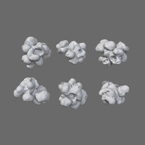 Popcorn 3D model 4
