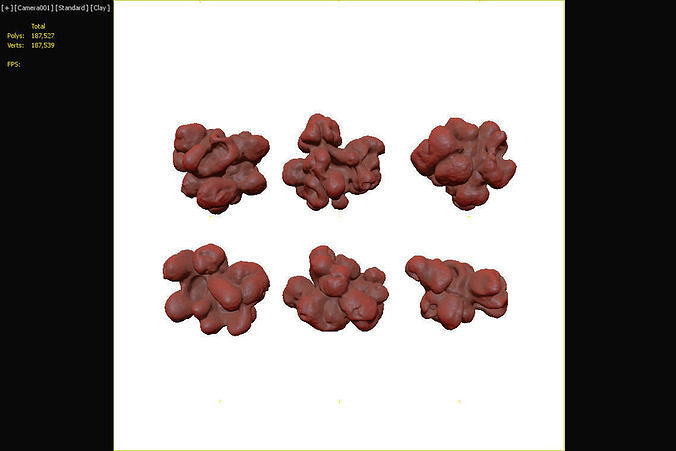 Popcorn 3D model 7