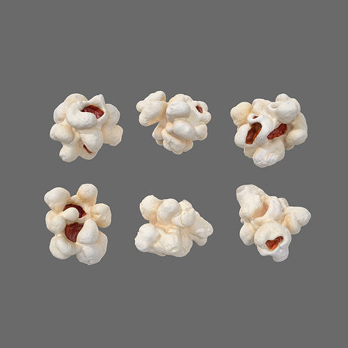 Popcorn 3D model 3