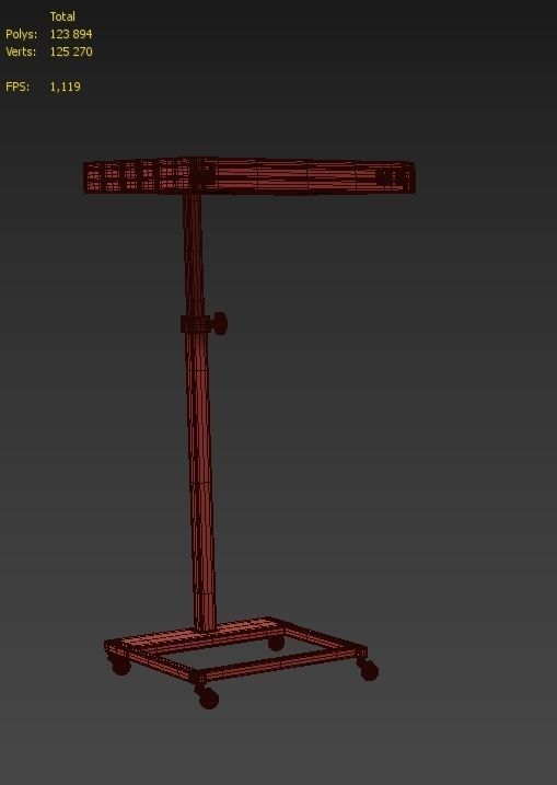 Phototherapy Unit CHS-PU34 3D model_4