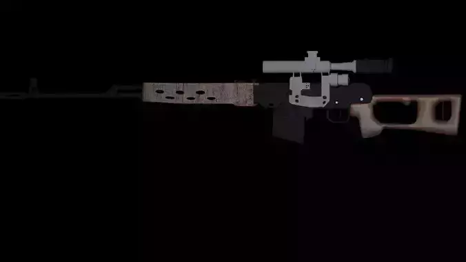 Dragunov SVD Sniper rifle
