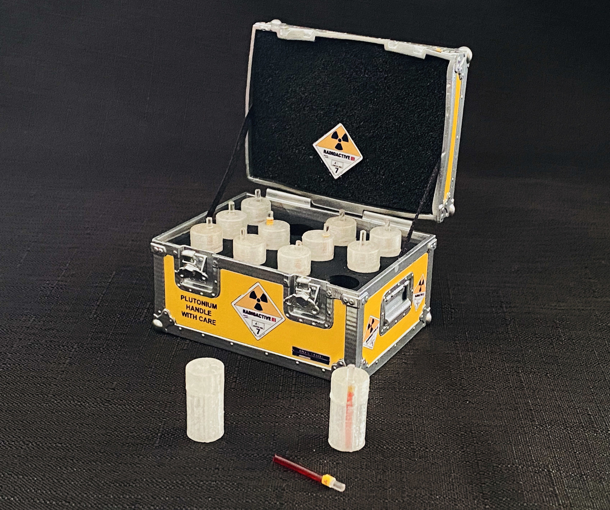 PLUTONIUM CASE BTTF 3D Print HQ 1-8 Scale 3D print model_2