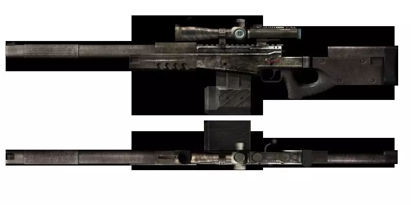 TRG21 - Sniper Free 3D model