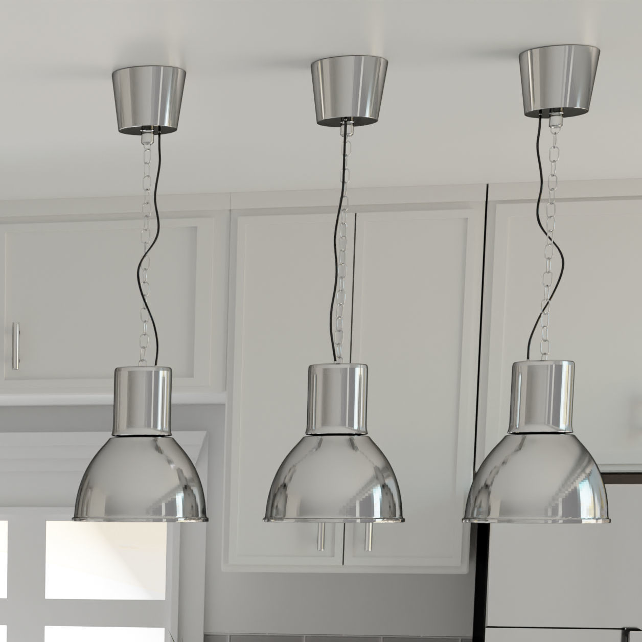 Modern Kitchen Interior 3D model_6