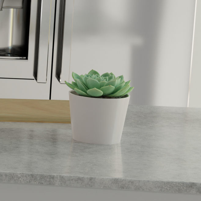 Modern Kitchen Interior 3D model_8