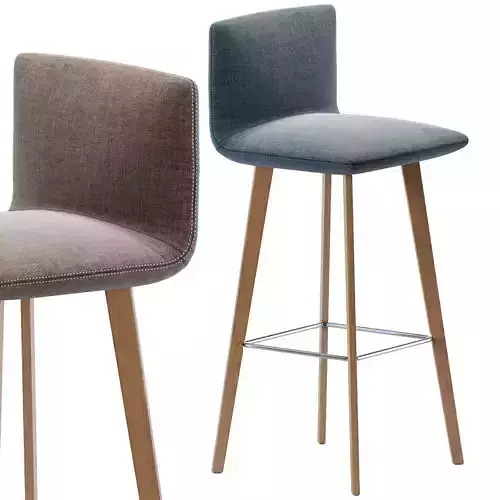 Cor barstool Jalis variant 4 3D model