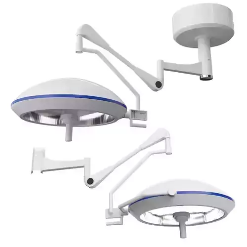 Surgical lights 3D model