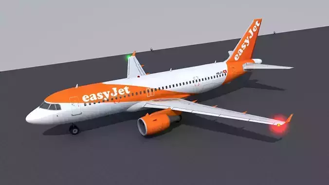 Airbus A320 livery Easy Jet