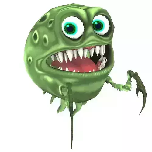 Angry Bubble 3D model