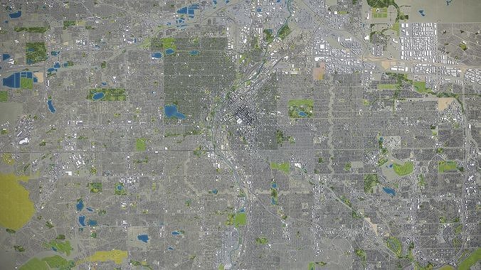 Denver 3D Model Pack 5